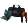 TALADRO PERCUTOR 710W, PORTABROCAS 13MM + ACC.