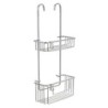 CESTILLO C/ COLGADOR GRIFO 2 ALTURAS ALUMINIO