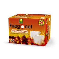 96 PASTILLAS BLANCAS ENCENDIDO RAPIDO BBQ 231442N