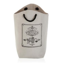 CESTO DE ROPA ADELE COLOR BLANCO 19481038