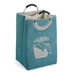 CESTO DE ROPA LAUNDRY AZUL.  19485502