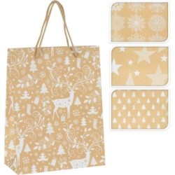 BOLSA REGALO PEQUEÑA MOTIVOS NAVIDEÑOS ABD101390