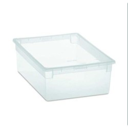 CAJA ORDENACION LIGHT BOX L 23 L. TRANSPARENTE