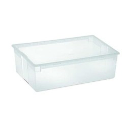 CAJA ORDENACION LIGHT BOX XL 36 L. TRANSPARENTE