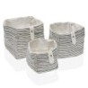 SET 3 CESTAS BLACK LINE 22000013