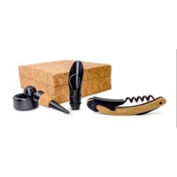 SET REGALO VINO CORCHO FI508SET