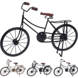 BICICLETA METAL DECORATIVA NEGRA 47CM A78100010