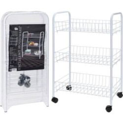 CARRITO COCINA METALICO 3 ESTANTES  101000970