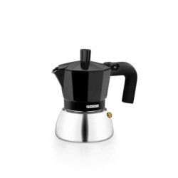 CAFETERA INDUCCION INOX NEGRA 9 TAZAS M863009
