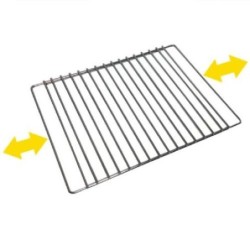 REJILLA HORNO CROMO EXTERIOR 42-60 CM. 2547