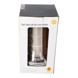 SET 4 TAZAS TE CON STAND PROVENZAL 20090245