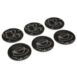 SET 6 POSAVASOS PIZARRA  19910211