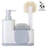 SET FREGADERO MONOBLOC CON DOSIFICADOR DE JABON