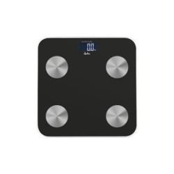 BASCULA BAÑO ANALIZADOR DATOS NEGRO HBAS1155
