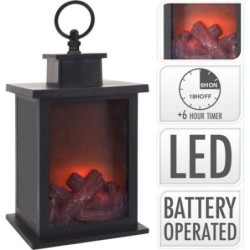FAROL CHIMENEA NEGRO 25CM  ADA100060