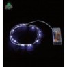 HILO 1 M. 10 LED BLANCO PILAS 22050