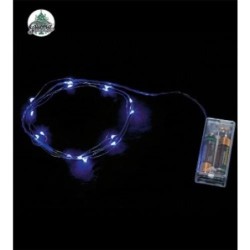 HILO 1 M. 10 LED AZUL PILAS 22052