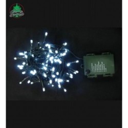 GUIRNALDA 96 LED BCO.EXTERIOR MULTIFU.PILAS 2254