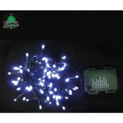 GUIRNALDA 144 LED AZUL EXT.MULTIFU. PILAS 22260