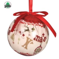 BLISTER 6 BOLAS DECO.X-MAS 60MM 28007