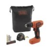 TALADRO ATORNILLADOR 7.2V+11 ACC.+BOLSA QW