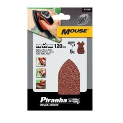 HOJAS LIJA GRANO 120 MOUSE (BL.-5)