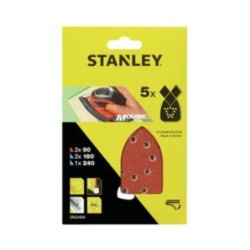 HOJAS LIJA GRANO SURTIDO MOUSE (BL.-5) STANLEY