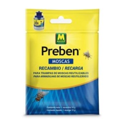 RECAMBIO PARA TRAMPAS DE MOSCAS PREBEN 231744