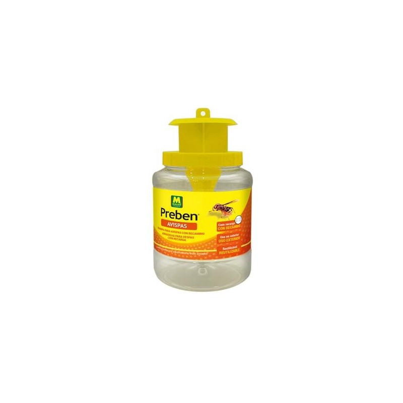 PREBEN TRAMPA AVISPAS BOTE CON RECAMBIO 231717