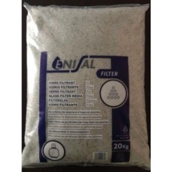 VIDRIO FILTRANTE ENISAL FINO (SACO-20 KG.)