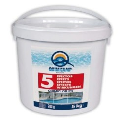 QUIMICLOR 5 EFECT. TAB.200 GR. 5KG.