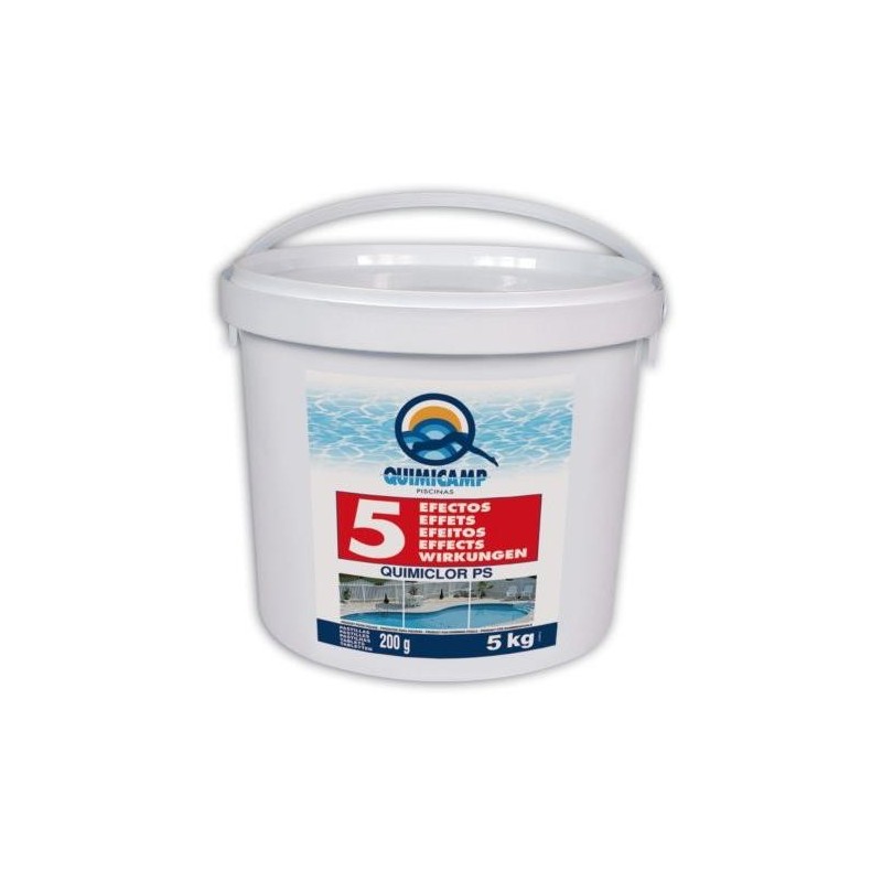 QUIMICLOR 5 EFECT. TAB.200 GR. 5KG.