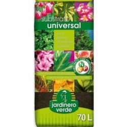 SUBSTRATO UNIVERSAL JARDINERO VERDE 70L.