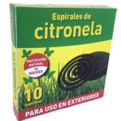 ESPIRALES CITRONELA ANTIMOSQUITOS 10UDS.   359