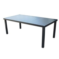 MESA RECTANGULAR ALUMINIO 200X100X75  LFT2030