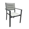 SILLA CON REPOSABRAZOS ALUMINIO GRIS CLARO  804196