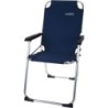 SILLA ALUMNIO POLIESTER AZUL 51X54X90CM X44000070