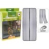 MOSQUITERA PUERTA DOBLE 210X50CM CORTINA IMAN