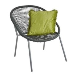 SILLA METAL/MALLA POLIETILENO FD4100120