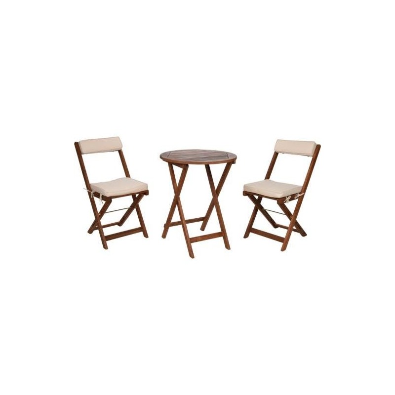 CONJUNTO JARDIN 1 MESA 2 SILLAS VT2200410 BISTRO R