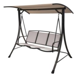 BALANCIN 3 PLAZAS GRIS CLARO 143X132  X29100100