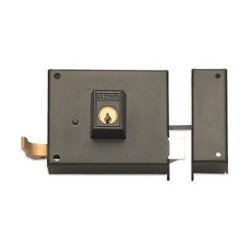 CERRADURA SOBREPONER 125-A PINTADA 100 DCHA.PERFIL