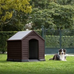 CASETA PERRO RESINA  95X95X99CM.  247446
