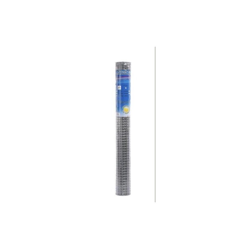 ROLLO MALLA SOLDADA GALVANIZADA 6X6MM 1X10M