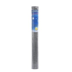 ROLLO MALLA SOLDADA GALVANIZADA 13X13MM 1X10M