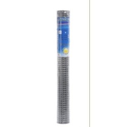 ROLLO MALLA SOLDADA GALVANIZADA 19X19MM 1X10M