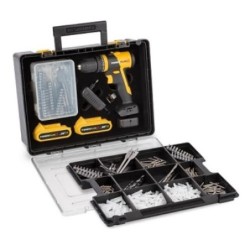 TALADRO ATOR.IMPACTO 20V+BAT.+CARG.+ACC.POWXB10070