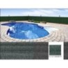 MALLA OCULTACION 100 % VERDE OSCURO ROLLO 1X5 M.
