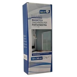 MOSQUITERA MAGNETICA PUERTA 120X240 NEGRO