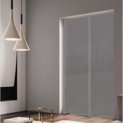 MOSQUITERA MAGNETICA PARA PUERTA 120X240 GRIS